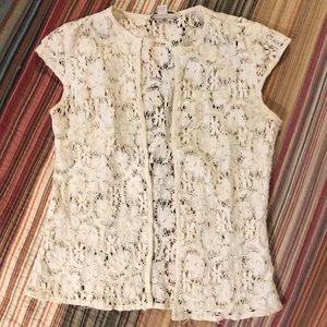 Crocheted vest
